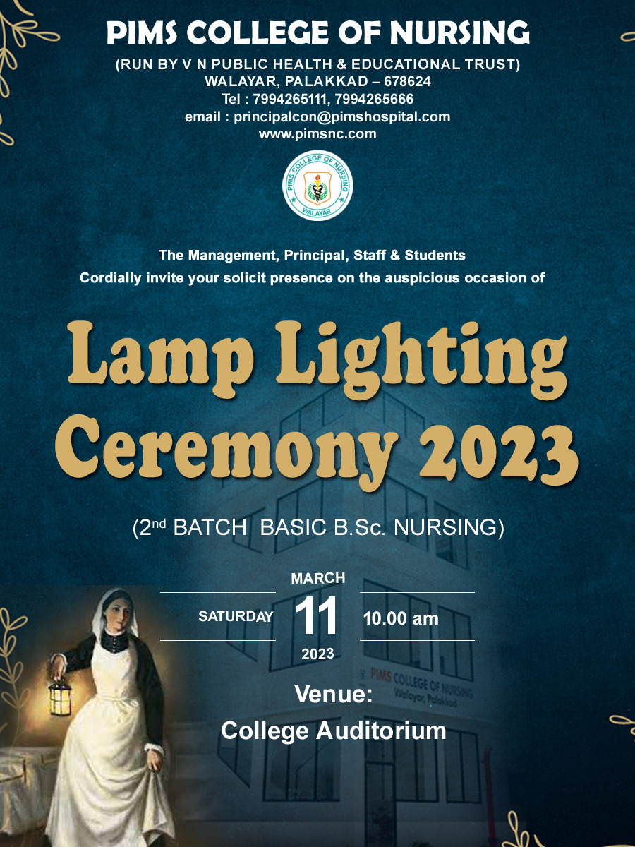 Light Lamping Ceremony  Invitation